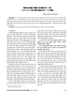 Tính đa dạng trong tố chức hình khối không gian kiến trúc công trình thủy điện