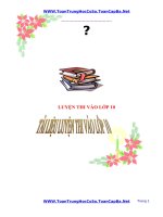 các phương pháp giải toán lớp 9