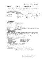 Giáo án tiếng anh lớp 5 (full) 