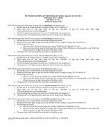 Đề thi lập trình mạng giữa kỳ 20122 