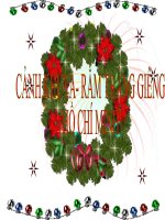 Bài giảng ngữ văn 7 bài 12 cảnh khuya 7 