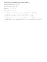 Đề thi vào lớp 10 môn Văn Bến Tre năm 2015