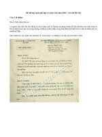 Đề thi chọn học sinh giỏi lớp 12 môn Văn TP Hà Nội 2015