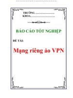ĐỀ TÀI: Mạng riêng ảo VPN