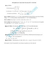 Đề thi giữa kì 1 lớp 10 môn Toán năm 2015 - Sở GD Huế