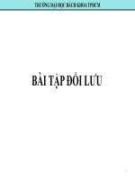 BÀI tập đối lưu 