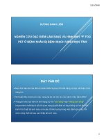 NGHIÊN CỨU ĐẶC ĐIỂM LÂM SÀNG VÀ HÌNH ẢNH 18F FDG PET Ở BỆNH NHÂN BỊ BỆNH MẠCH VÀNH MẠN TÍNH