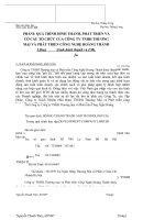 hực tập tại công ty TNHH thương mại và phát triển công nghệ hoàng thành 