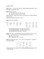 Bài tập xử lý thông tin mờ 1