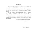 Nghiên cứu sự ảnh hưởng của một sốyếu tố đến khả năng nhân nhanh invitro một số loại hoa tại trường cao đẳng nông lâm