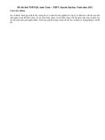 Đề thi thử THPTQG môn Toán - THPT chuyên Đại học Vinh năm 2015