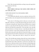 Phân tích nghệ thuật lãnh đạo của Đảng ta trong cách mạng dân tộc dân chủ nhân dân ở Miền Nam
