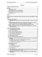 Đề cương thiết kế kỹ thuật công trình thuỷ điện nậm khốt