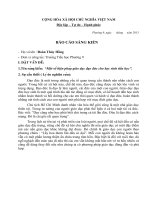 Sáng kiến kinh nghiệm: Một số biện pháp giáo dục Đạo đức cho học sinh Tiểu học.