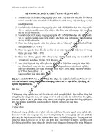 HỆ THỐNG BÀI TẬP LỊCH SỬ KINH TẾ QUỐC DÂN