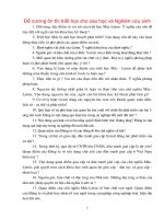 Đề cương ôn thi triết học cho cao học và Nghiên cứu sinh