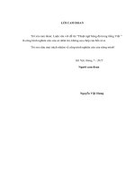 Thuật ngữ bóng đá trong tiếng Việt