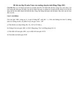 Đề thi vào lớp 10 chuyên môn Toán tỉnh Đồng Tháp năm 2015