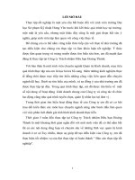 báo cáo thực tập quản trị kinh doanh tại tại công ty trách nhiệm hữu hạn hoàng thành