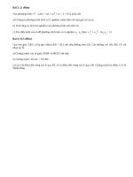 Đề thi học kì 2 lớp 9 môn Toán 2015 quận Thủ Đức