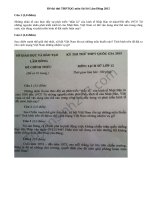 Đề thi thử THPT Quốc gia môn Sử 2015 Sở GD Lâm Đồng