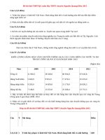 Đề thi thử THPTQG môn Địa THPT chuyên Nguyễn Quang Diêu 2015