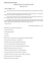 Đề thi học kì 2 lớp 9 môn Văn - Phòng GD&ĐT Quy Nhơn năm 2015