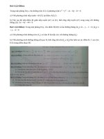 Đề thi học kì 2 lớp 10 môn Toán 2015 quận 11