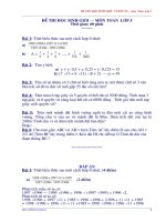 BỘ đề HSG toán lớp 5 và đáp án CHI TIẾT (số 1) 