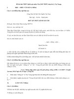 Đề thi thử THPT Quốc gia môn Văn 2015 chuyên Lý Tự Trọng