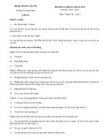 Đề thi học kì 2 lớp 4 môn Tiếng Việt - TH Sông Nhạn năm 2015