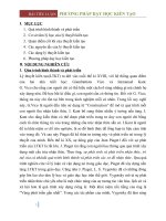 PHƯƠNG PHÁP DẠY HỌC KIẾN TẠO trong hóa học