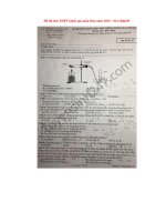 Đề thi thử THPT Quốc gia môn Hóa năm 2015 Sở GD TPHCM