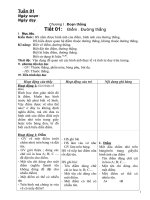 Giáo án hình học 6, 3 cột in dùng luôn 