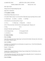 Đề thi học kì 2 lớp 8 môn Văn năm 2015 tỉnh Bắc Ninh