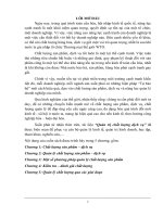 tài liệu quản trị chất lượng dịch vụ du lịch