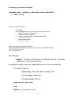 đề thi quản trị cơ sở dữ liệu phân tán 9 