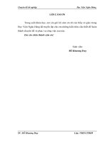 Nghiên cứu lạm phát và một số giải pháp kiềm chế lạm phát ở việt nam hiện nay 