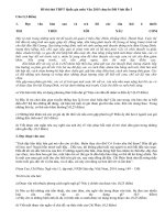 Đề thi thử THPT Quốc gia môn Văn 2015 chuyên ĐH Vinh lần 3