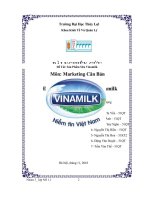 Sản phẩm sữa vinamilk 