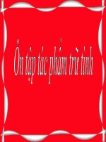 Bài giảng ngữ văn 7 bài 16 ôn tập tác phẩm trữ tình 4 