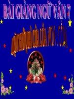 Bài giảng ngữ văn 7 bài 14 một thứ quà của lúa non cốm 6 