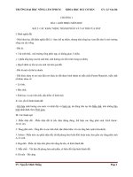 ÔN TẬP KHOA HỌC ĐẤT CƠ BẢN  TH.S LÊ VĂN DŨ  ĐHNLTPHCM