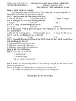 ĐỀ THI HSG và đáp án môn tiếng việt lớp 1 