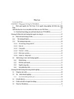 phân tích môi trường và chiến lược tại công ty sữa việt nam vinamilk 