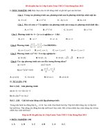 Đề thi giữa học kì 2 lớp 8 môn Toán THCS Trần Hưng Đạo 2015