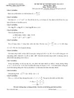10 ĐỀ THI THỬ THPT QUỐC GIA MÔN TOÁN 2016