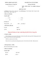 Đề thi học kì 2 lớp 1 môn tiếng Việt 2015 TH Lý Công Uẩn