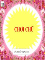 Bài giảng ngữ văn 7 bài 14 chơi chữ 5 