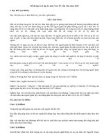 Đề thi học kì 2 lớp 12 môn Văn năm 2015 TP Cần Thơ